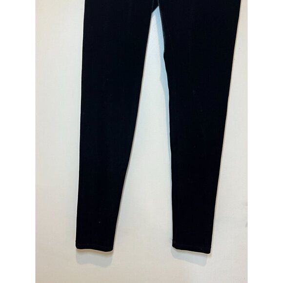 Commando Control Black Velvet High-Rise Leggings Size M - Picture 2 of 9